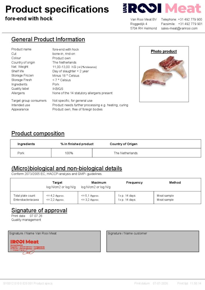 Technical Product Sheet 56013