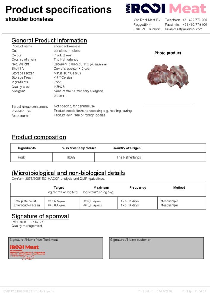 Technical Product Sheet 64019
