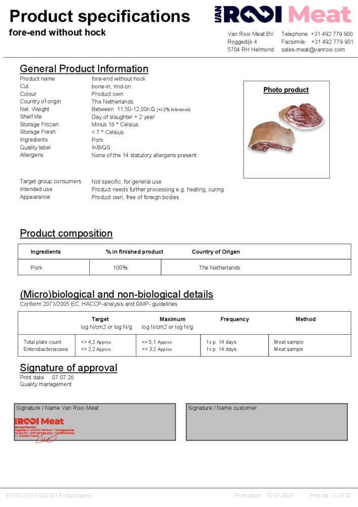 Technical Product Sheet 64194